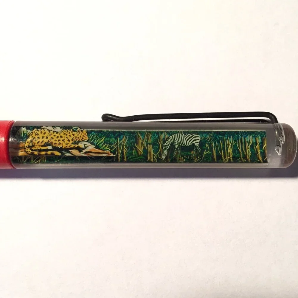 Fossil Rim Wildlife Center Texas Floaty Pen Cheetah Stalks Zebra Zoo Souvenir